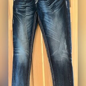 Rock Revival Charlotte Skinny Jeans Size 29